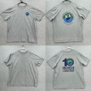 Carhartt Shirt Mens Large Gray 2 PC Lot Short Sleeve Tee Sportsman Workwear